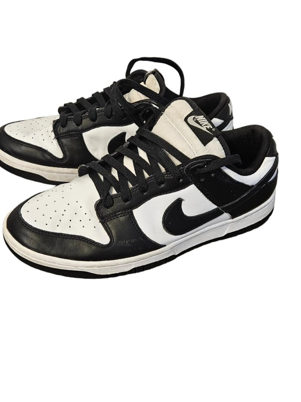Nike Dunk Low Panda Black White Size 10 DD1391-100 Good Condition ITEM #2497